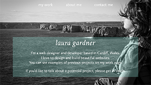 Design for Portfolio Site